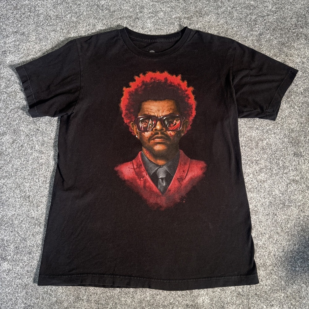 2022 Universal Halloween Horror Nights The Weeknd Shirt  size M